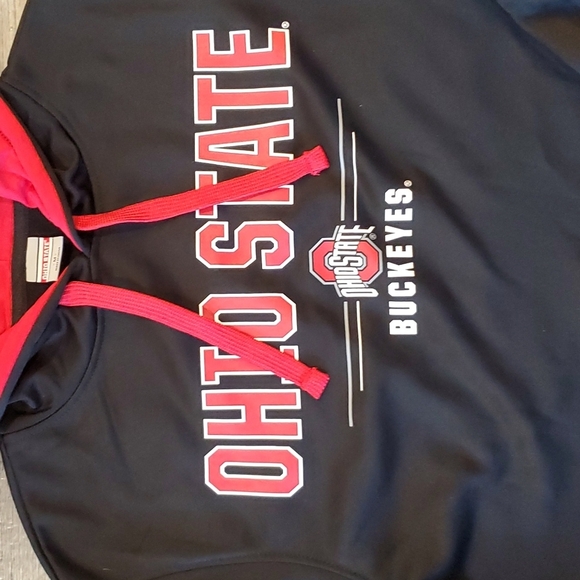 Ohio State Buckeye Hooded Sweatshirt Size Medium - Picture 2 of 2